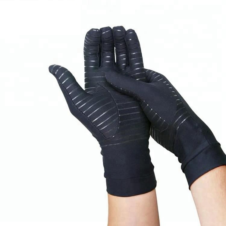 Guantes De Compresión Con Cobre Sumaq Terapéutico – Alivia Artritis - Largo Negro