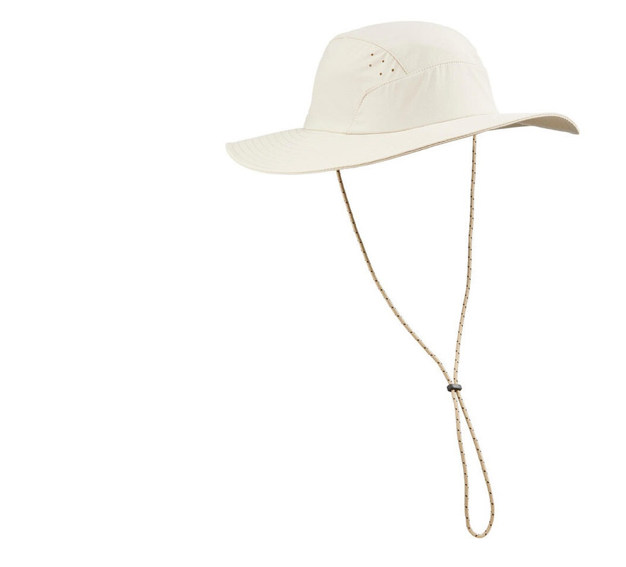 Sombrero De Trekking Anti Uv Forclaz Mt 500 Adulto Beige
