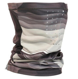 BRAGA DE CUELLO PESCA 500 ANTI-UV CAPERLAN GRIS NEGRO ADULTO