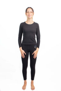 SET TÉRMICO PRIMERA CAPA NIEVE WARM W590 SUMAQ MUJER NEGRO