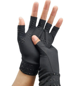 GUANTES PARA ARTRITIS DE COMPRESIÓN CON IMANES SUMAQ NEGRO ÚNICO