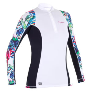 TOP ANTIUV ML 500L OLAIAN MUJER BLANCO DISEÑO