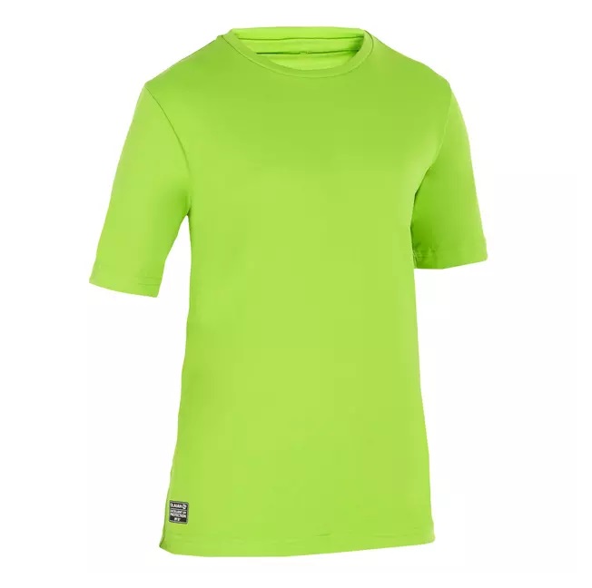 Camiseta Protección Solar Niños Olaian Verde Rana