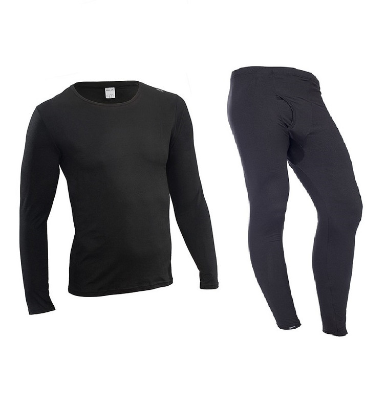 Set Térmico Primera Capa Warm W100 Sumaq Hombre Negro